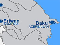 Map of Azerbaijan