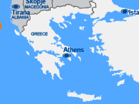 Map of Greece